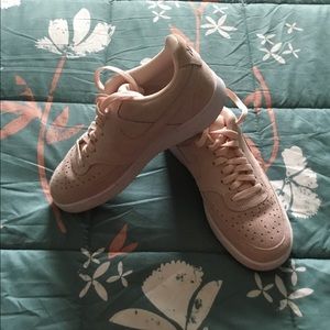 Pink Nike Air Force Ones